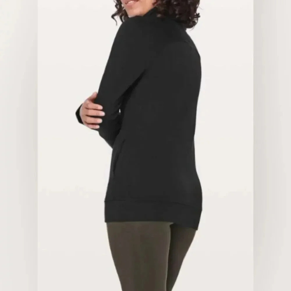 Lululemon To You Tunic Sweater Black Size 6